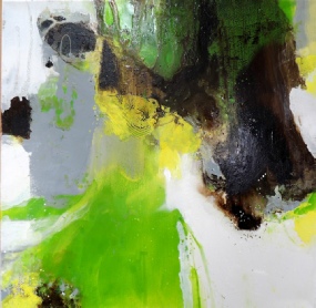 glanzvoll,70x70cm, pigmente, bitumen, lack auf leinwand .JPG